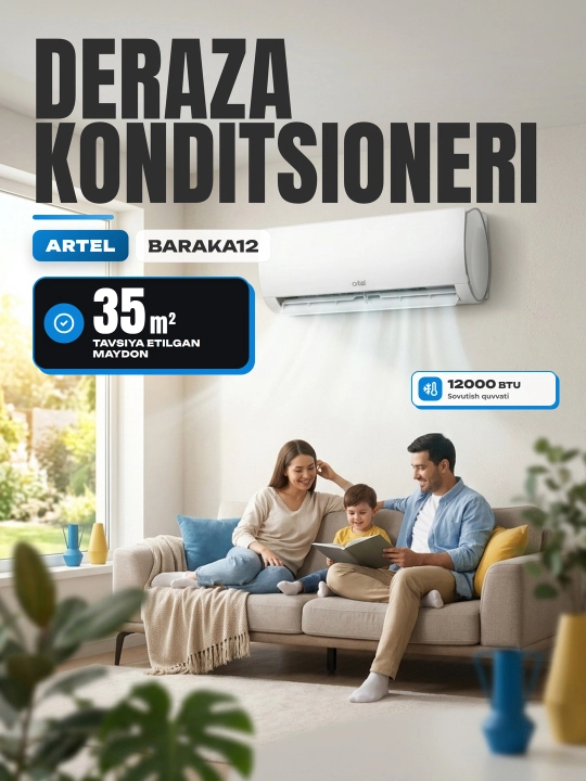 Konditsioner Artel Baraka 12 Inverter