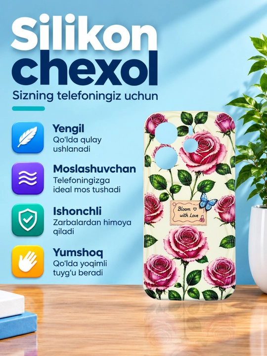 Redmi Nore 14 (4G) smartfoni uchun g'iloflar
