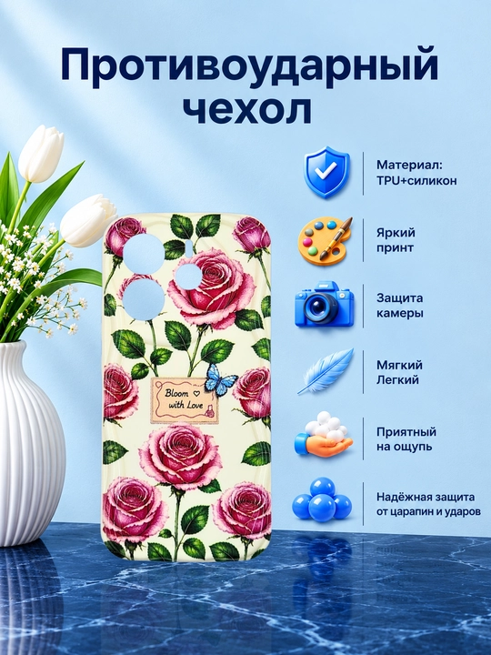 Redmi Nore 14 (4G) smartfoni uchun g'iloflar