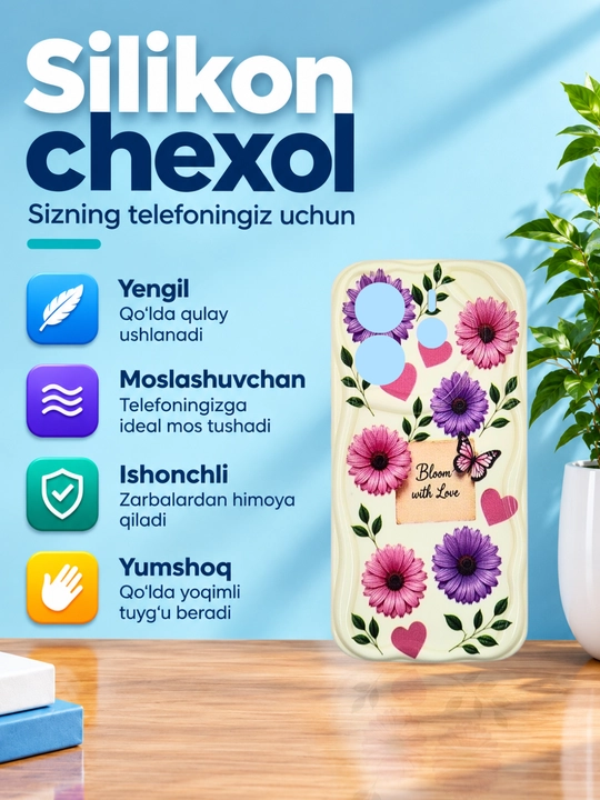 Redmi Nore 14 (4G) smartfoni uchun g'iloflar