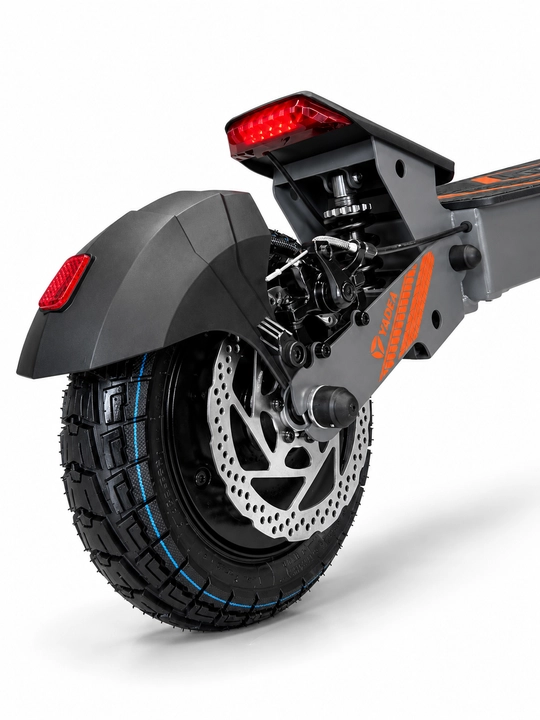 800 Vt quvvatli elektr skuter, tezligi soatiga 50 km gacha, yurish masofasi 40 km gacha