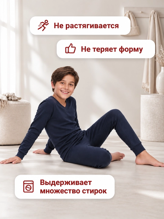 Комплект термобелья для детей, 7-13 лет