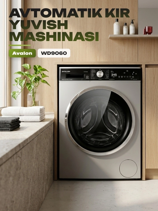 Avtomatik kir yuvish mashinalari WD9060