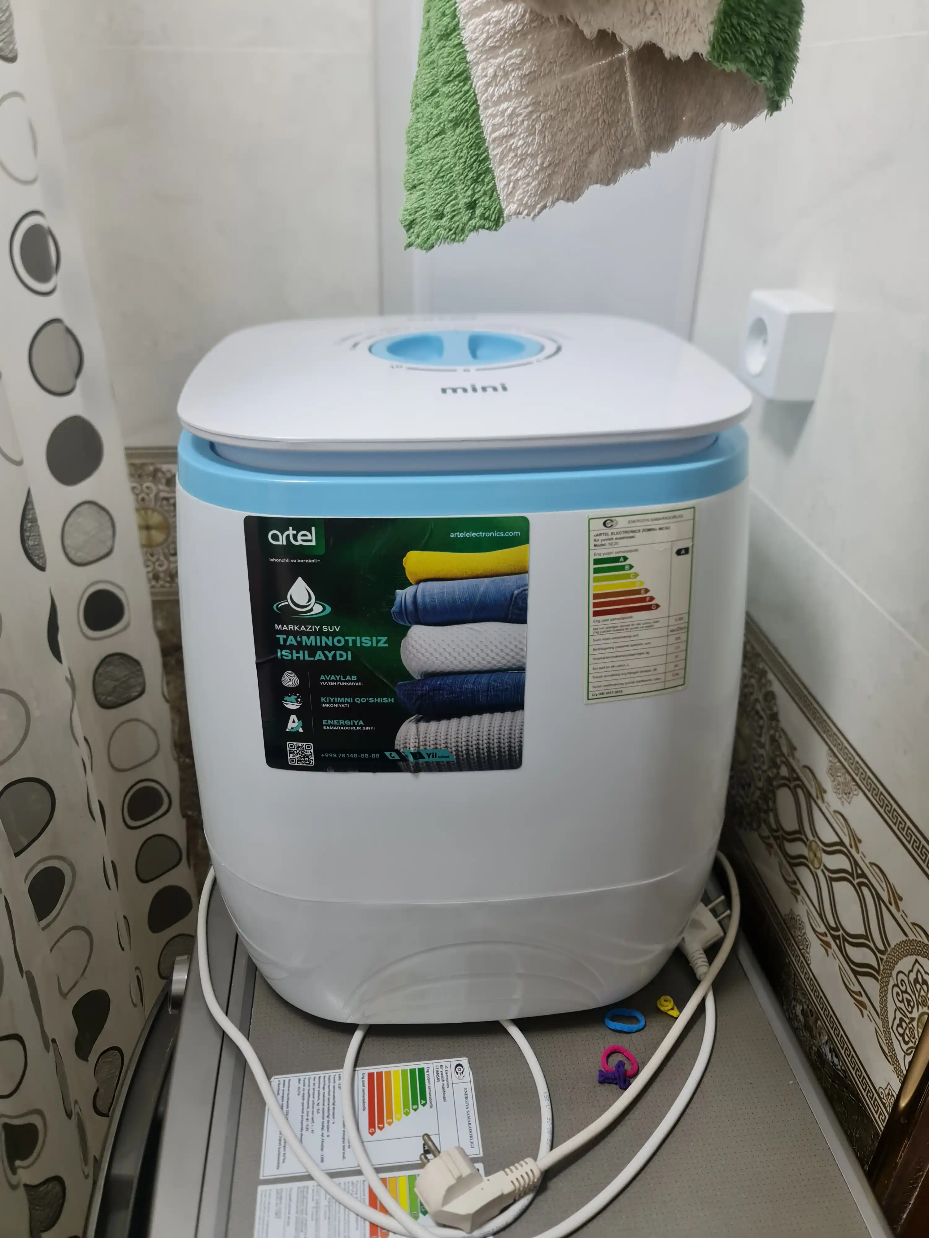 Стиральная машина Artel SE25 Mini, 2,5 кг, белый