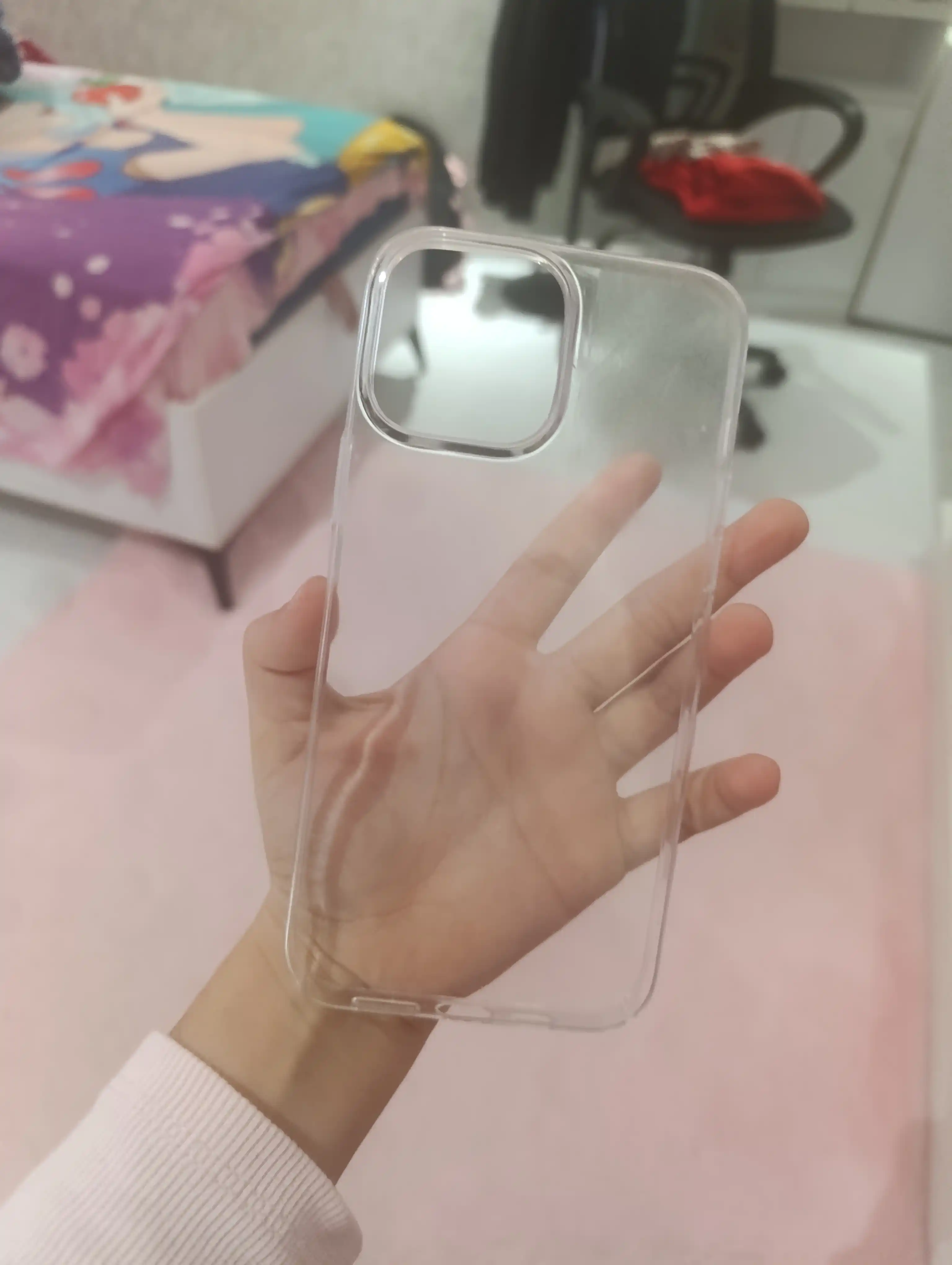 Chexol iPhone 7,8,SE,XR,XS,11,12,13,14,15,16,Pro,Max,Plus,Mini uchun plastik