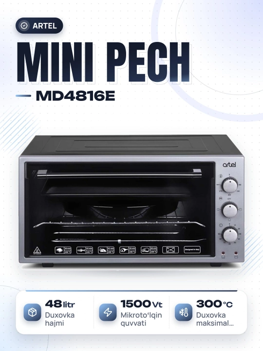 ARTEL model MD4816E, uy uchun