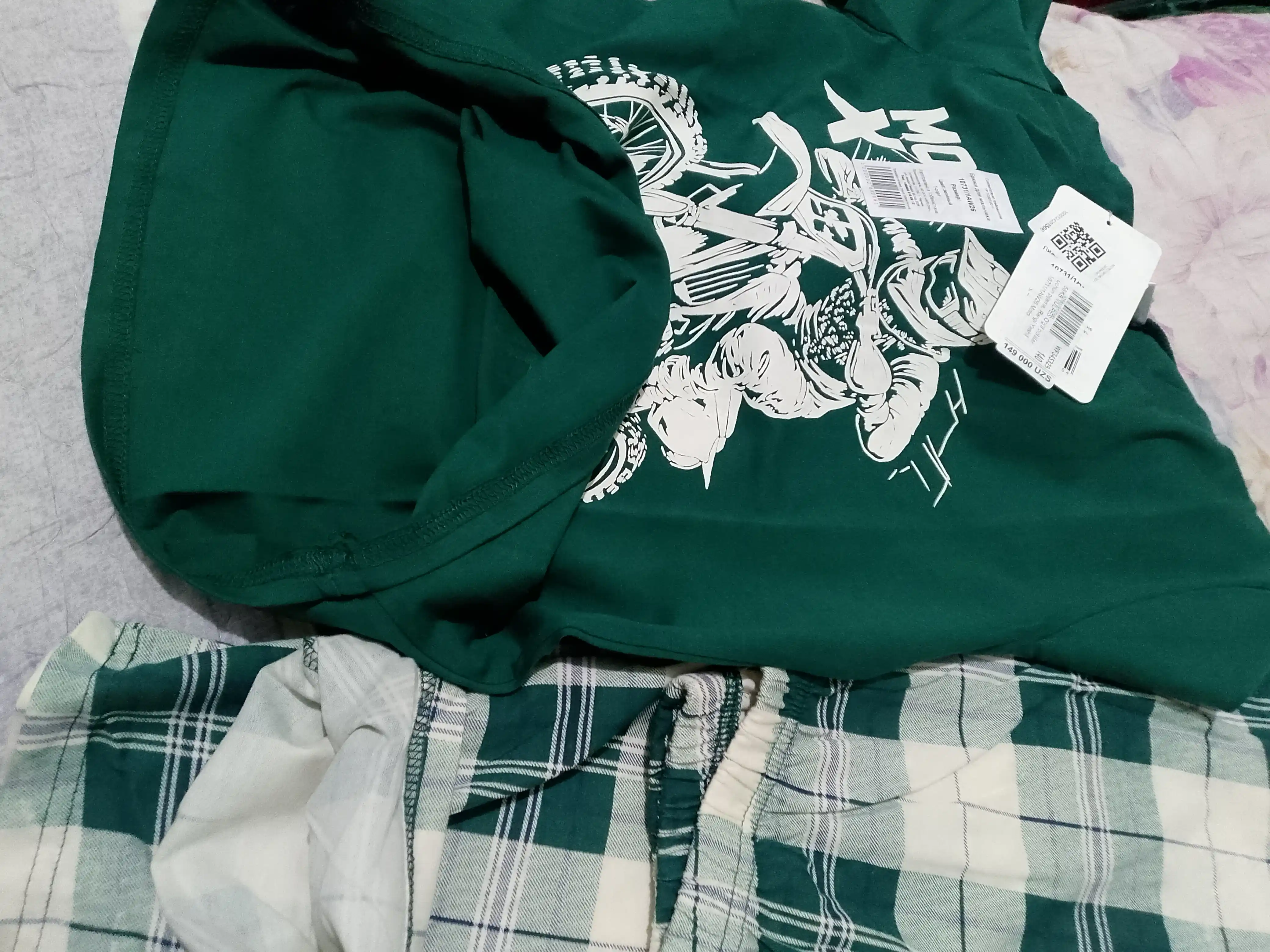 O`g`il bola uchun nachosli pijama, pijama o`g`il bola uchun paxta, NEO