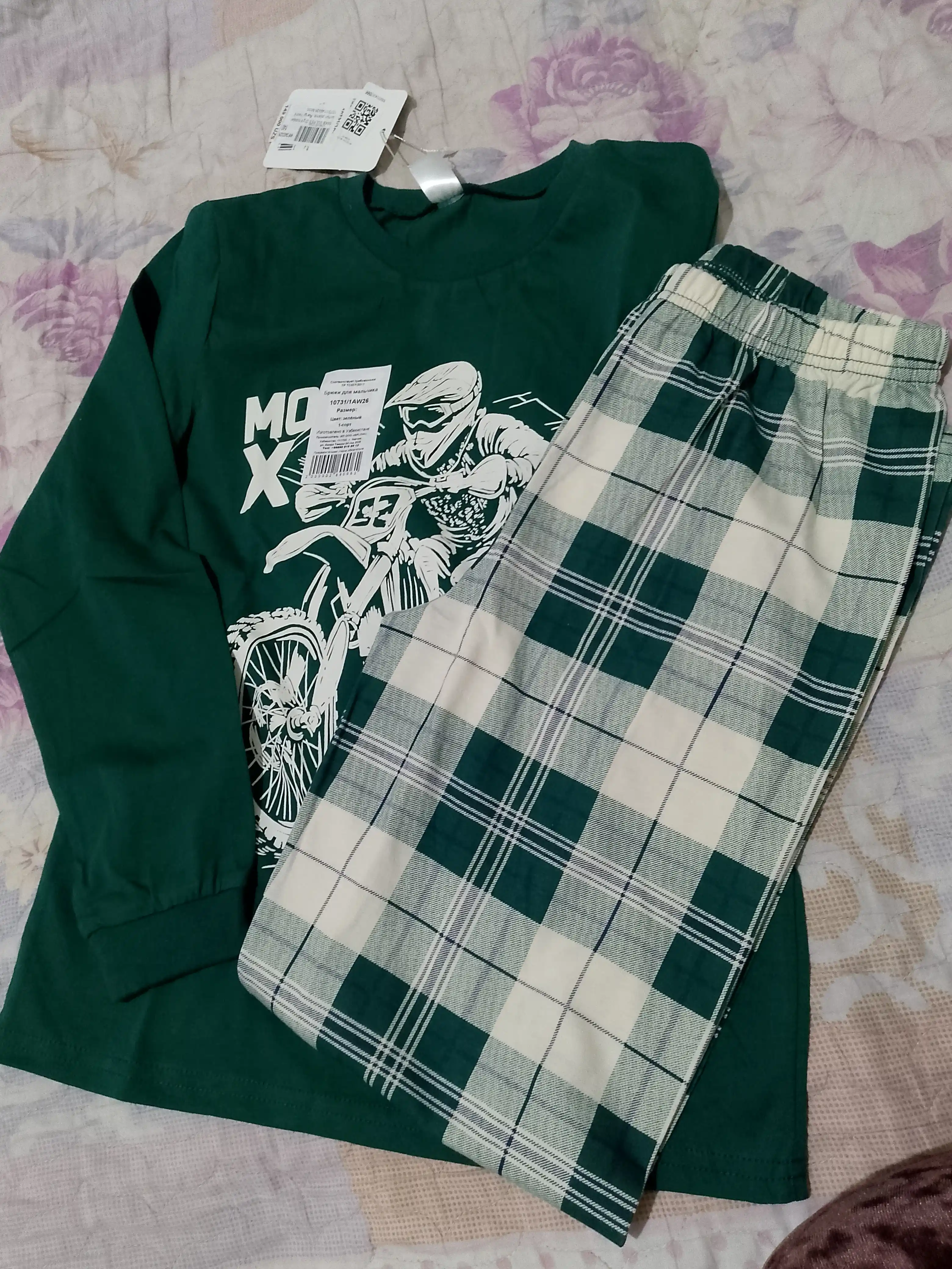 O`g`il bola uchun nachosli pijama, pijama o`g`il bola uchun paxta, NEO