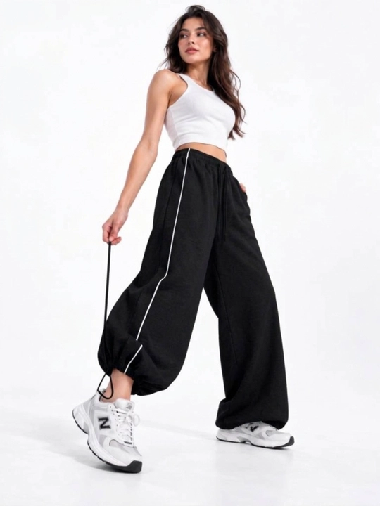 Ayollar uchun oversize triko, sport shimlari, keng model, qulay kundalik sport kiyimi
