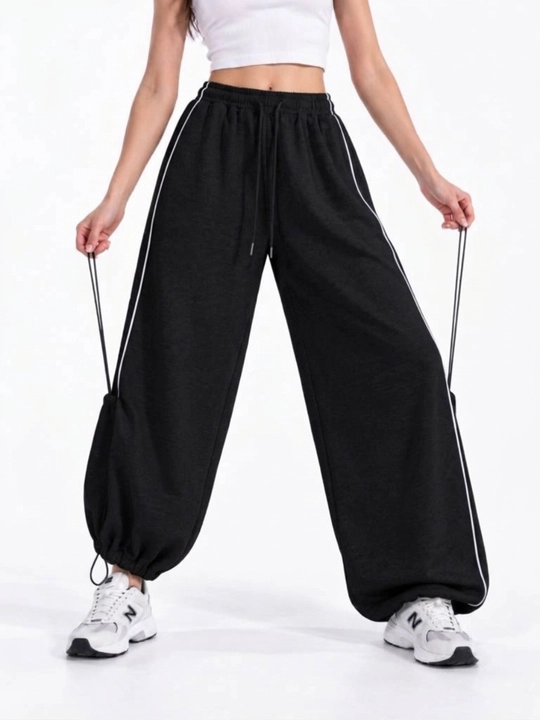 Ayollar uchun oversize triko, sport shimlari, keng model, qulay kundalik sport kiyimi