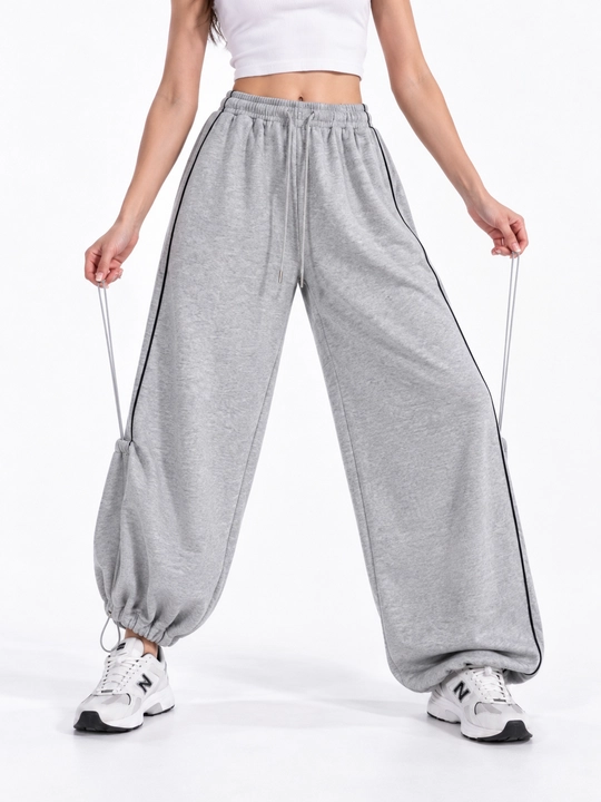 Ayollar uchun oversize triko, sport shimlari, keng model, qulay kundalik sport kiyimi