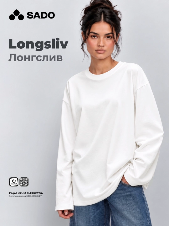 Ayollar uchun longsliv oversize SADO - 