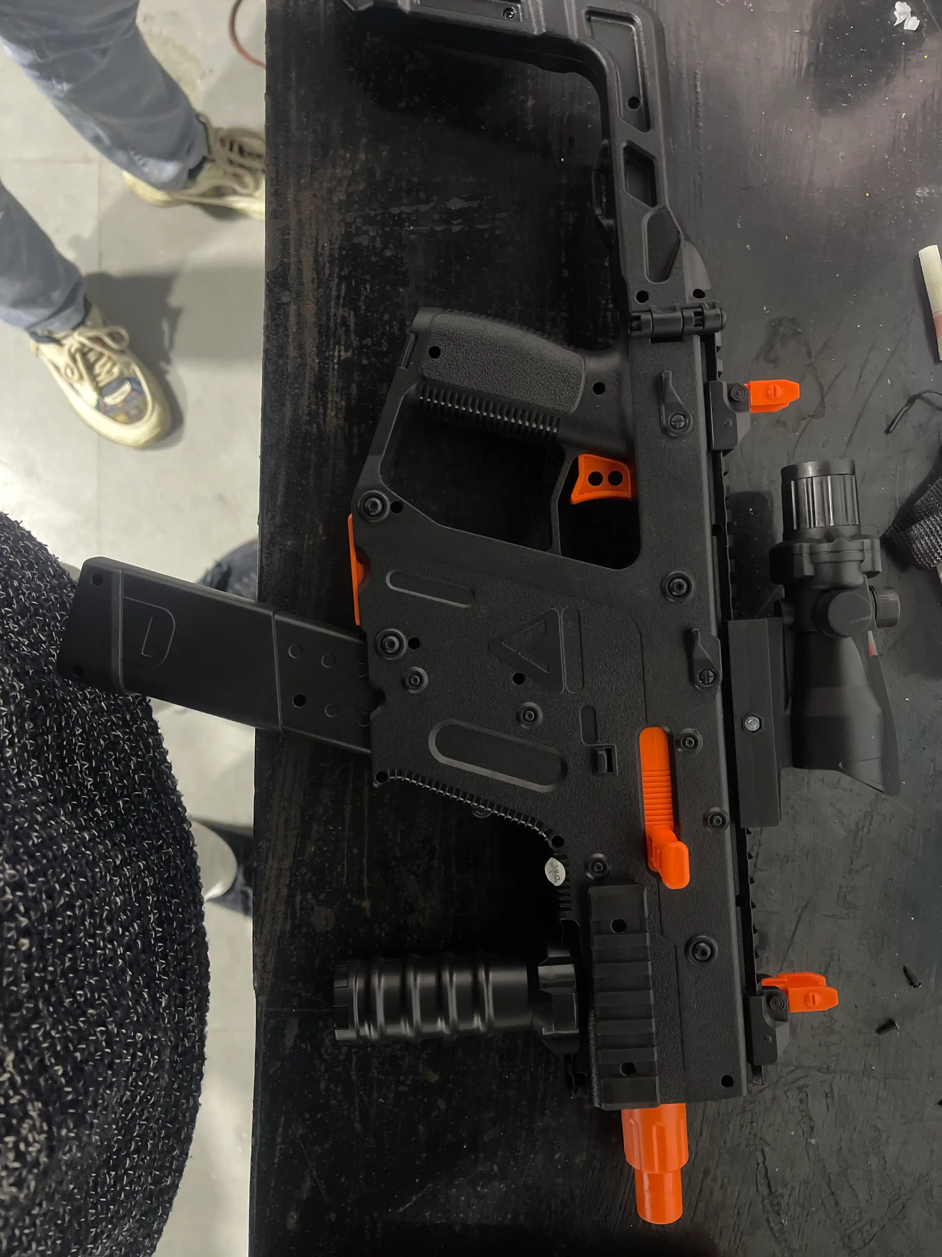 Страйкбольный пистолет-пулемёт СКБ, m416, Mp5 металлический корпус, комплект