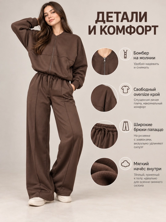 Ayollar uchun issiq kostyum dvoyka