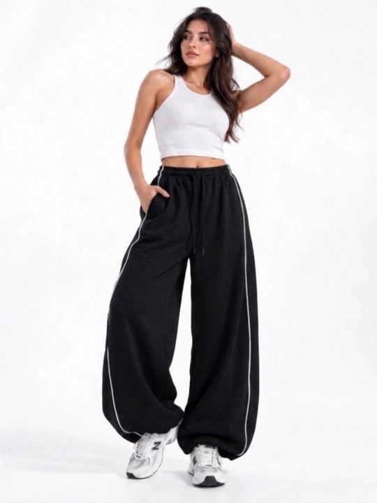 Ayollar uchun oversize triko, sport shimlari, keng model, qulay kundalik sport kiyimi