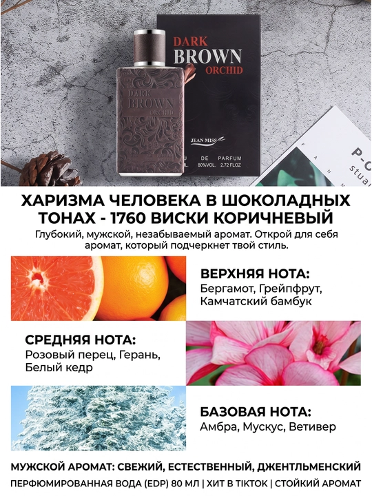Стойкий аромат, мужская парфюмерная вода, 80 мл