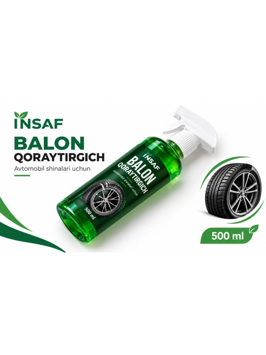 Shina qoraytirgich, 500 ml