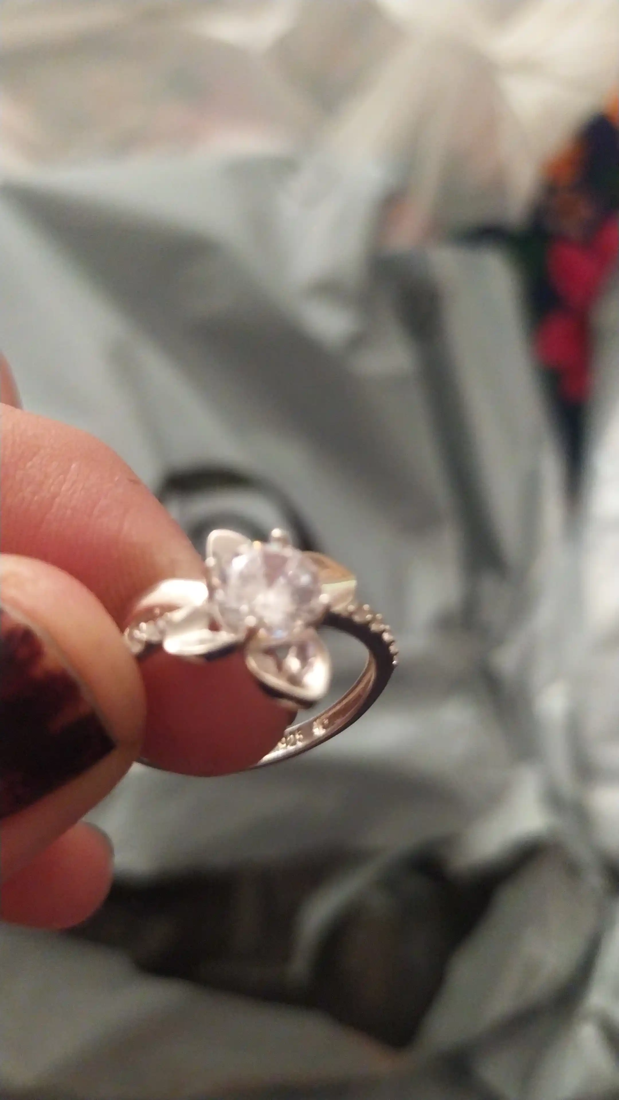 925 probali sterling kumush uzuklar