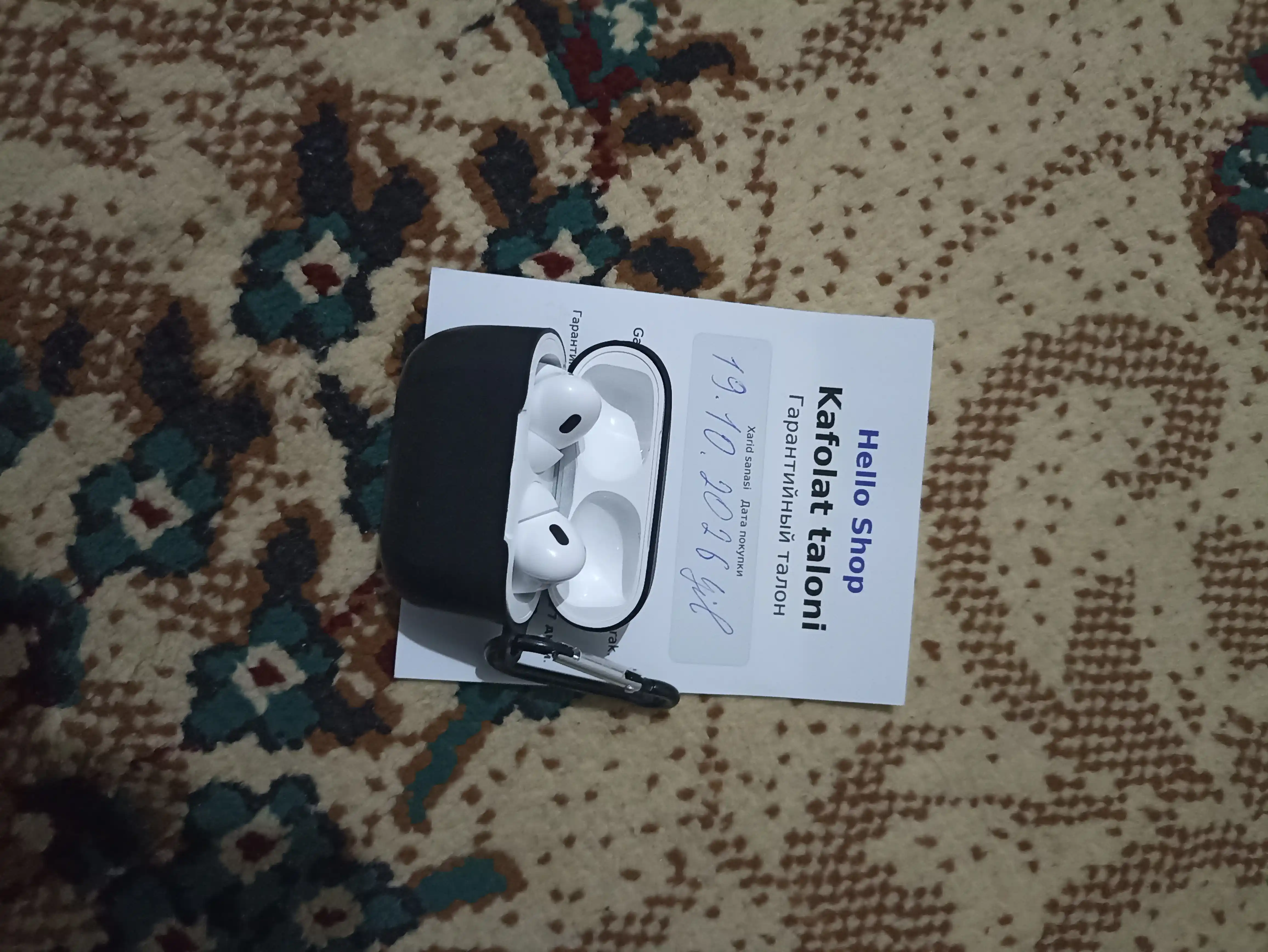 IPhone va Android uchun Pro 2 Premium simsiz quloqchinlari, sovg‘a sifatida g‘ilof