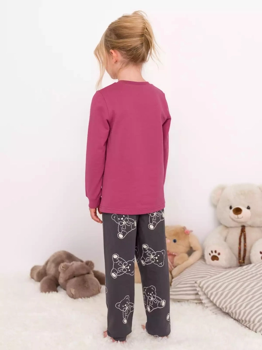 Qiz bola uchun pijama, nachosli pijama, paxta NEO
