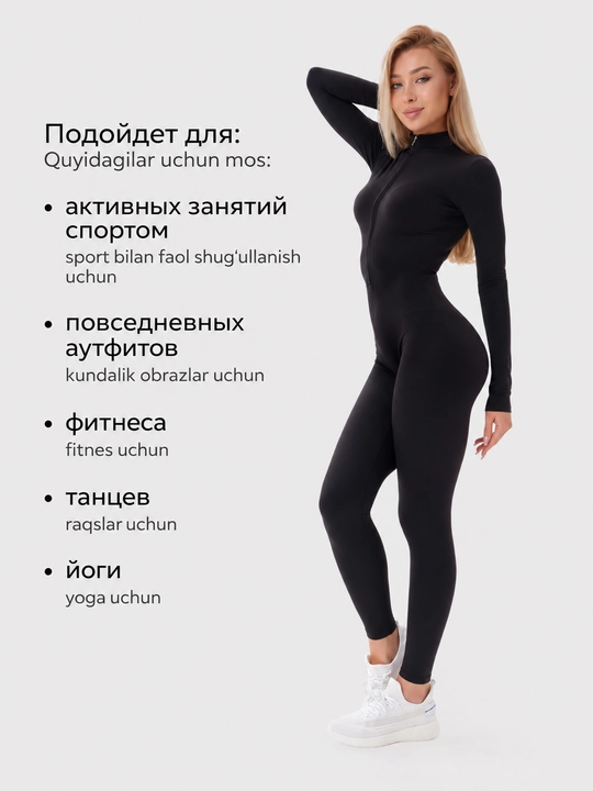 Fitnes va kundalik kiyish uchun mo‘ljallangan, qomatni shakllantiruvchi ayollar bodisi