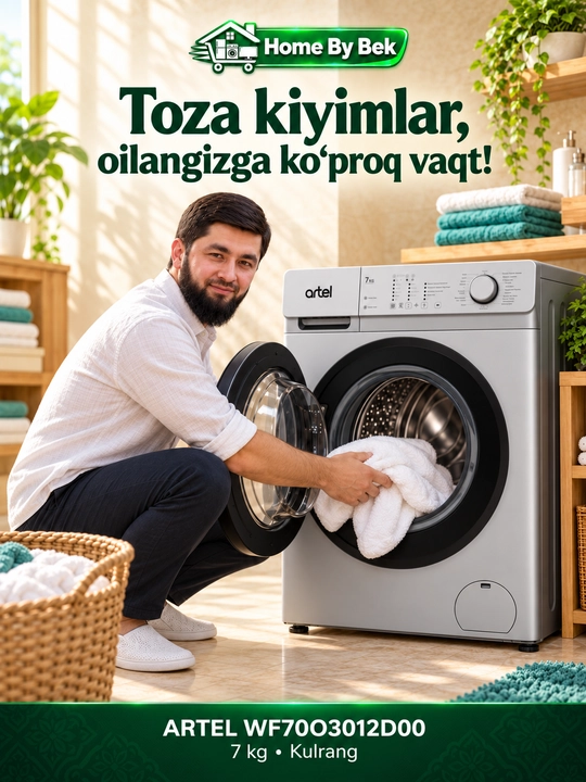 Avtomat Kir yuvish moshinasi ARTEL WF70O3012D00