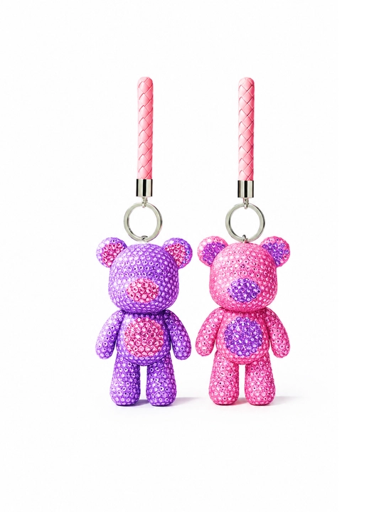 Magic Diamonds ijodkorlik to'plami 2 ta olmos mozaikali breloq-figurka AYIQCHALAR kichik