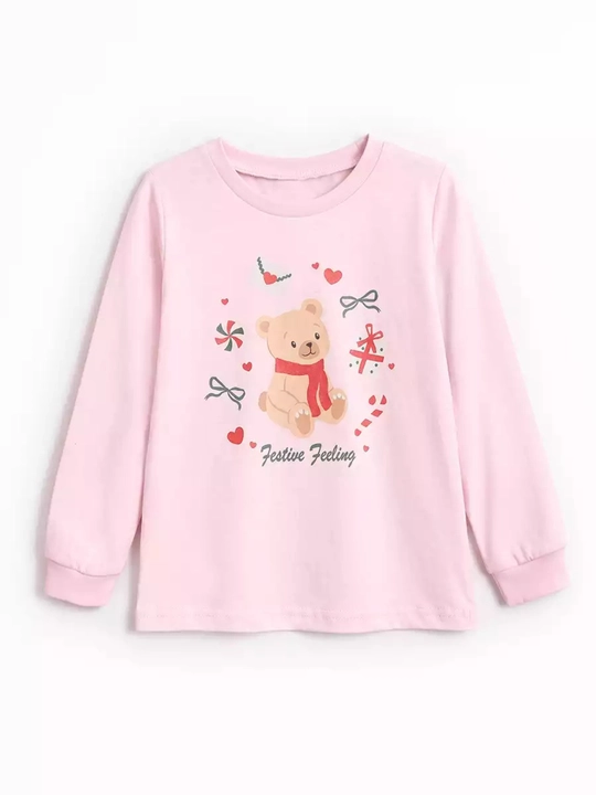 Qiz bola uchun pijama, nachosli pijama, paxta NEO