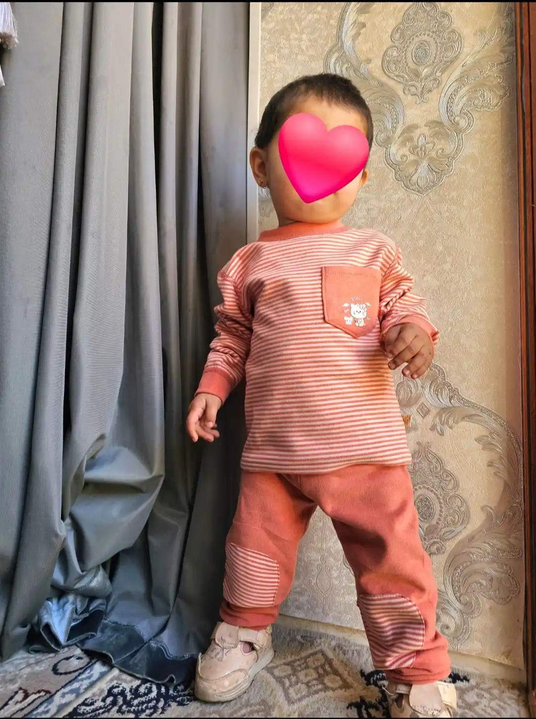 Bolalar pijamasi, Yumshoq kashmir mato, Xitoy mahsuloti, Uy uchun kiyim