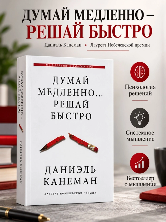 Думай медленно… решай быстро, Даниэль Канеман - 