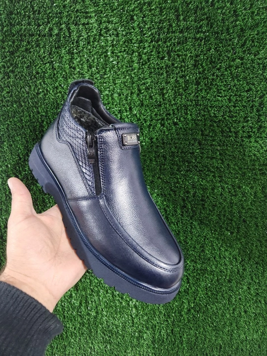 Сапоги мужские, теплые зимние ботинки, натуральная кожа размеры 39-43