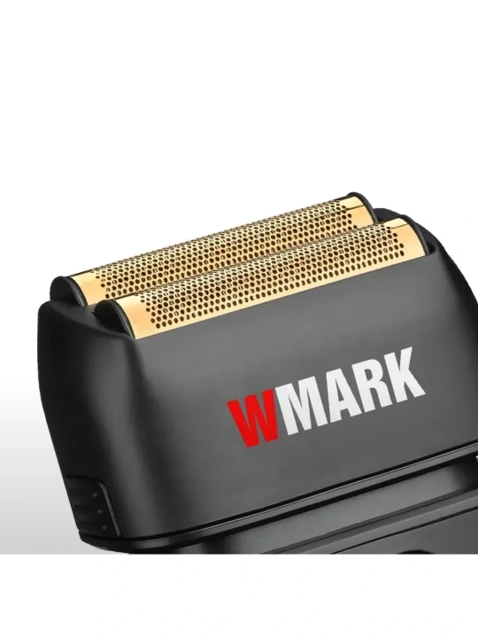 Soqol olish mashinasi WMARK o‘rnatilgan trimmer bilan, simsiz shaver