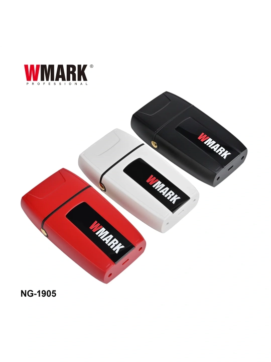 Soqol olish mashinasi WMARK o‘rnatilgan trimmer bilan, simsiz shaver