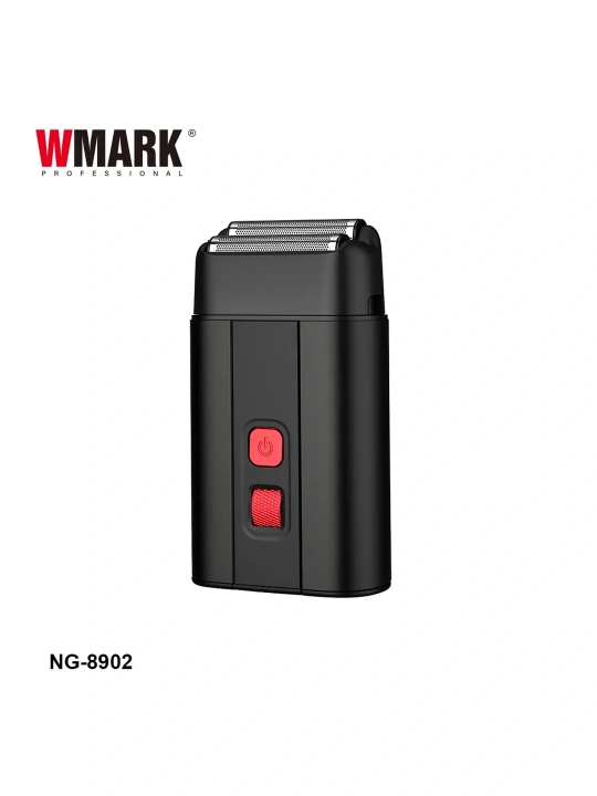 Soqol olish mashinasi WMARK o‘rnatilgan trimmer bilan, simsiz shaver