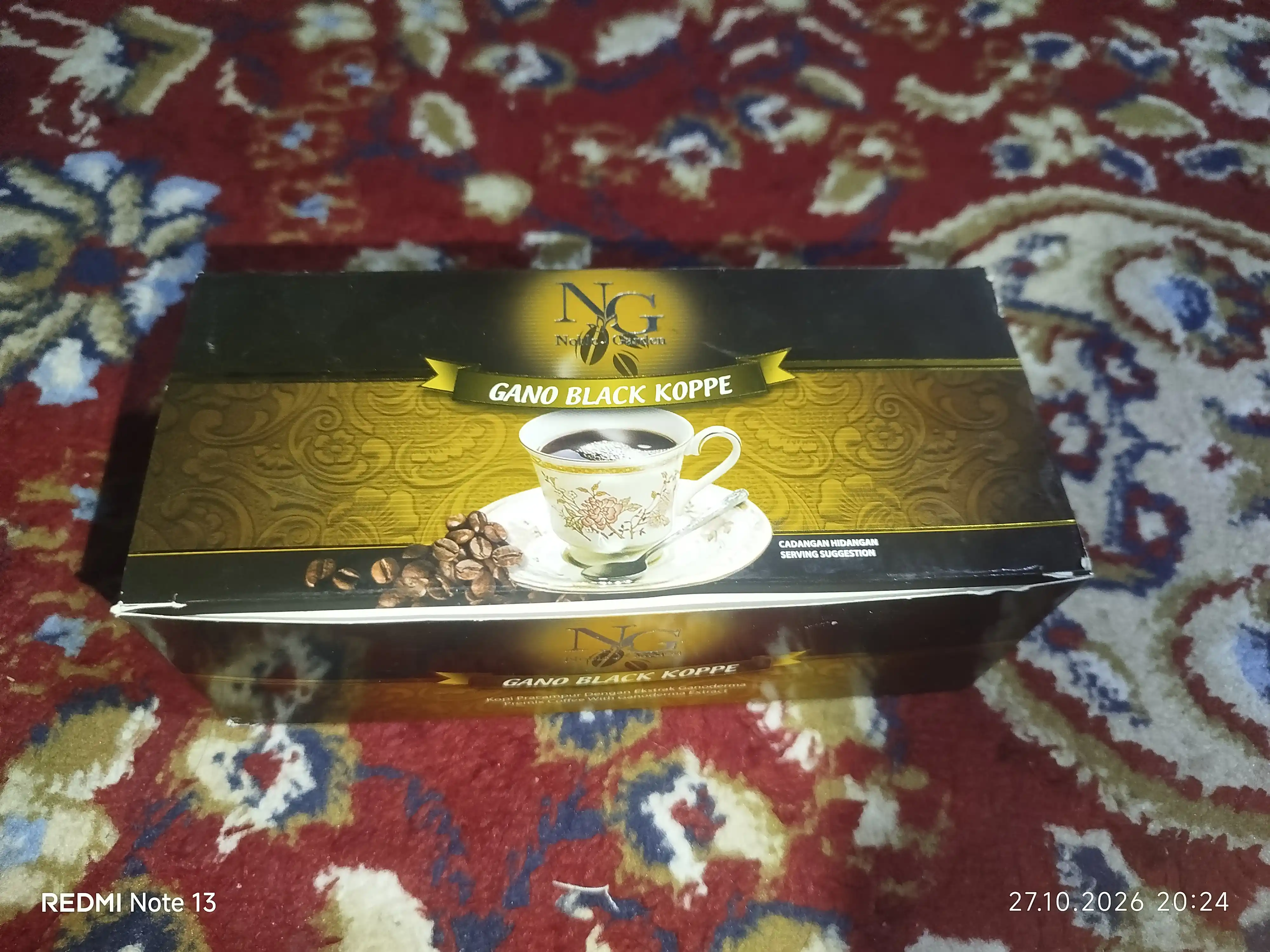 Noble Garden qora qahvasi, Gano Black Koppe