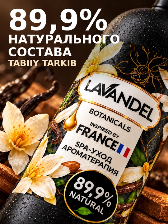 Parfyumeriyali dush geli "LAVANDEL", 1000 ml