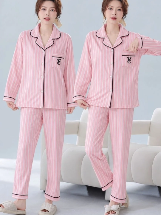 Pijama ayollar uchun, uy kiyimi, yengi uzun pijama, L/XL-XXL