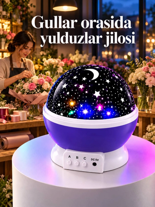 Oy Ko‘rinishidagi Tunggi Chiroq, Uy uchun LED Lampasi