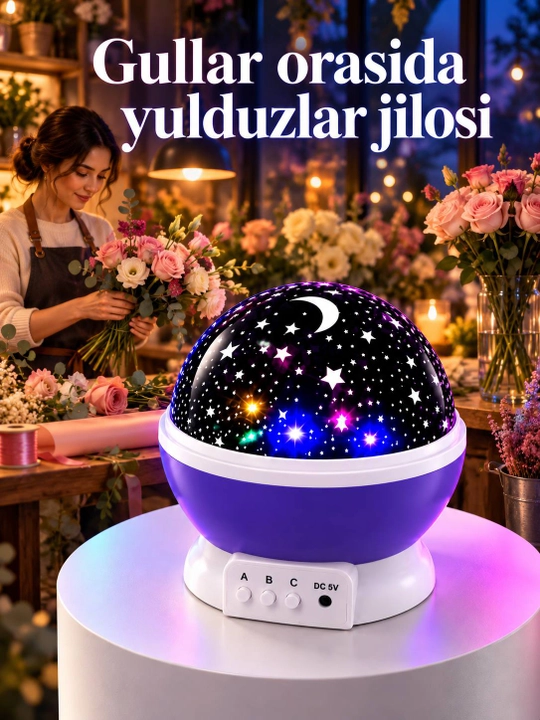 Oy Ko‘rinishidagi Tunggi Chiroq, Uy uchun LED Lampasi
