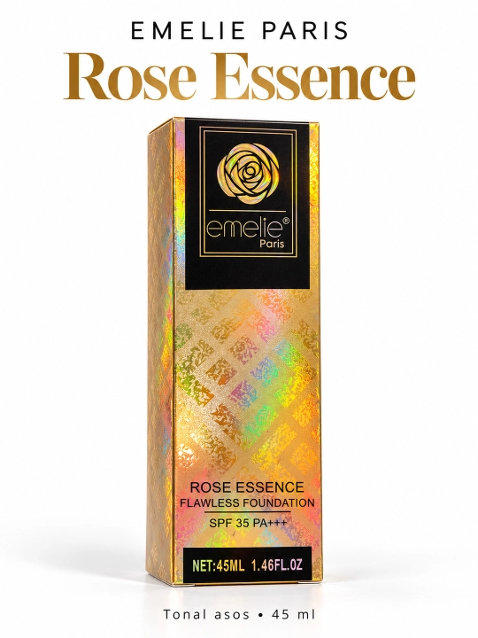 Тональный крем Emelie Paris Rose Essence Flawless Foundation, 45 мл