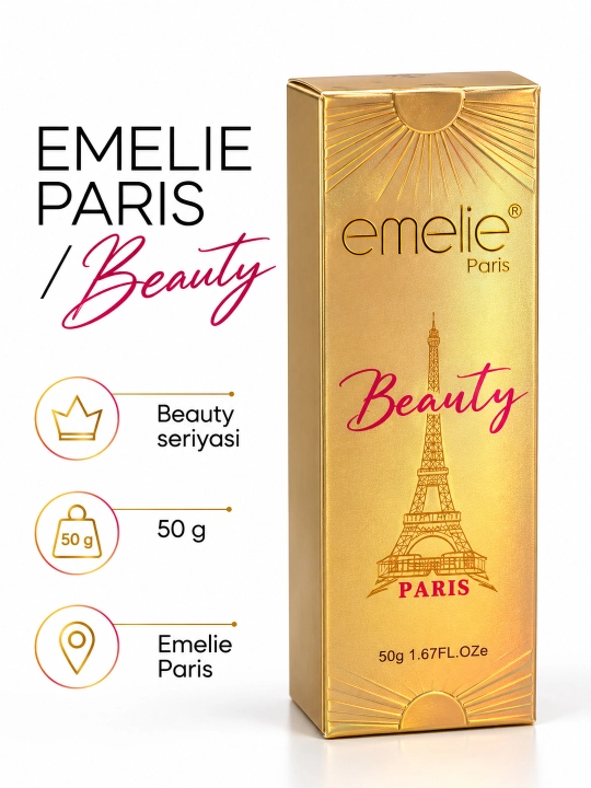 Средство для макияжа лица Emelie Paris Beauty, 50 г