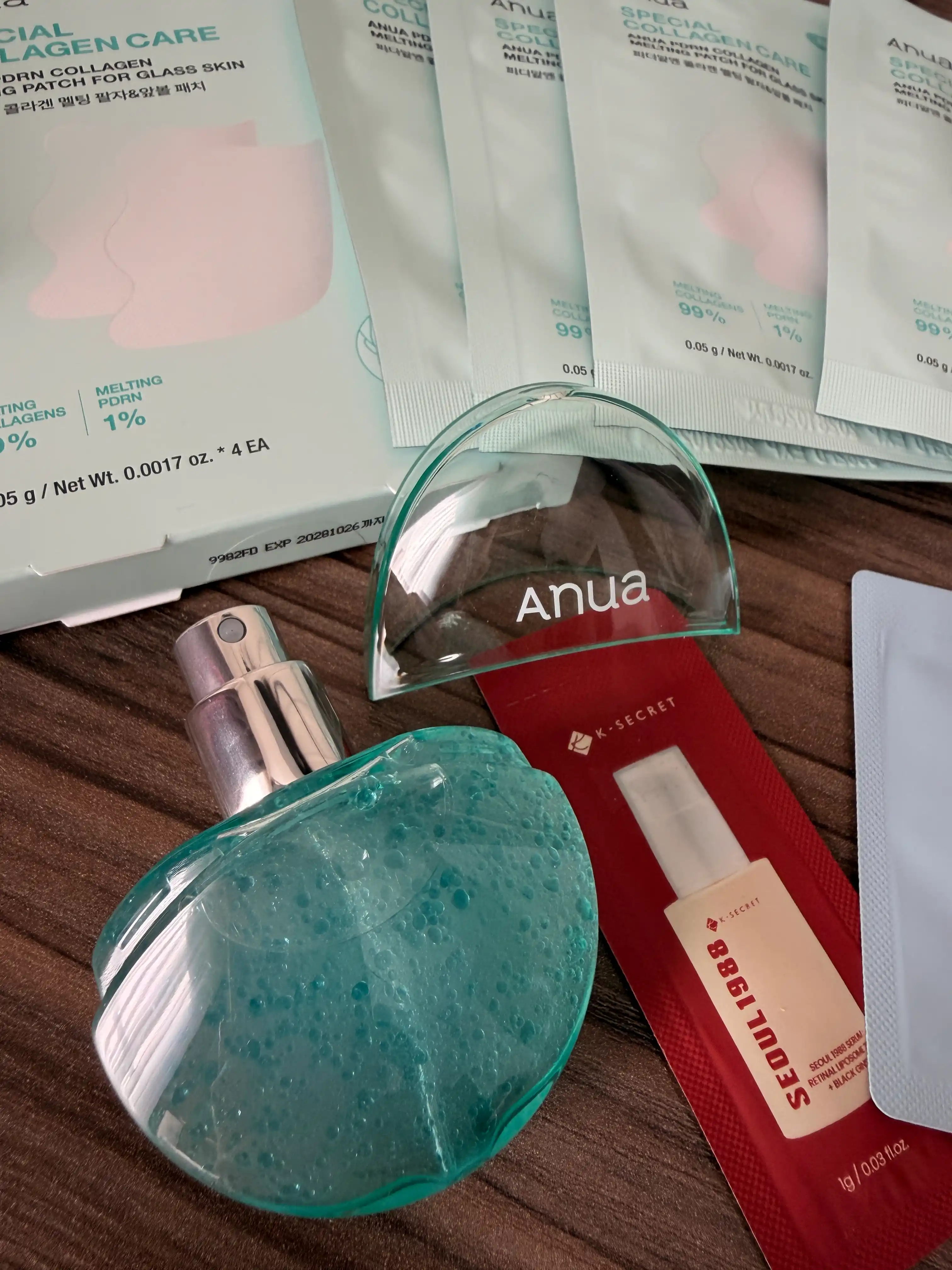 Увлажняющий капсульный мист для лица Anua PDRN Hyaluronic Acid для сияния кожи