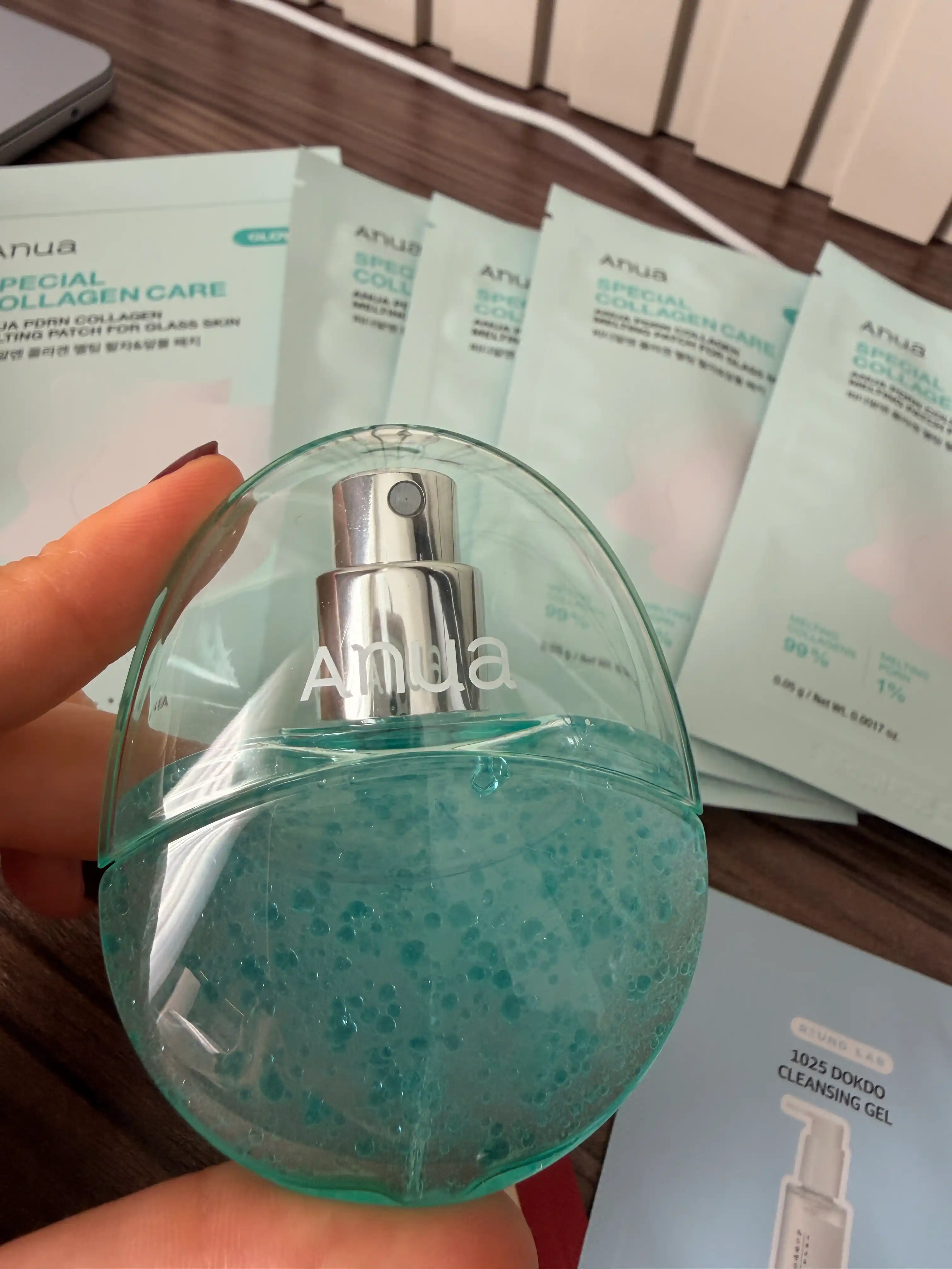 Увлажняющий капсульный мист для лица Anua PDRN Hyaluronic Acid для сияния кожи