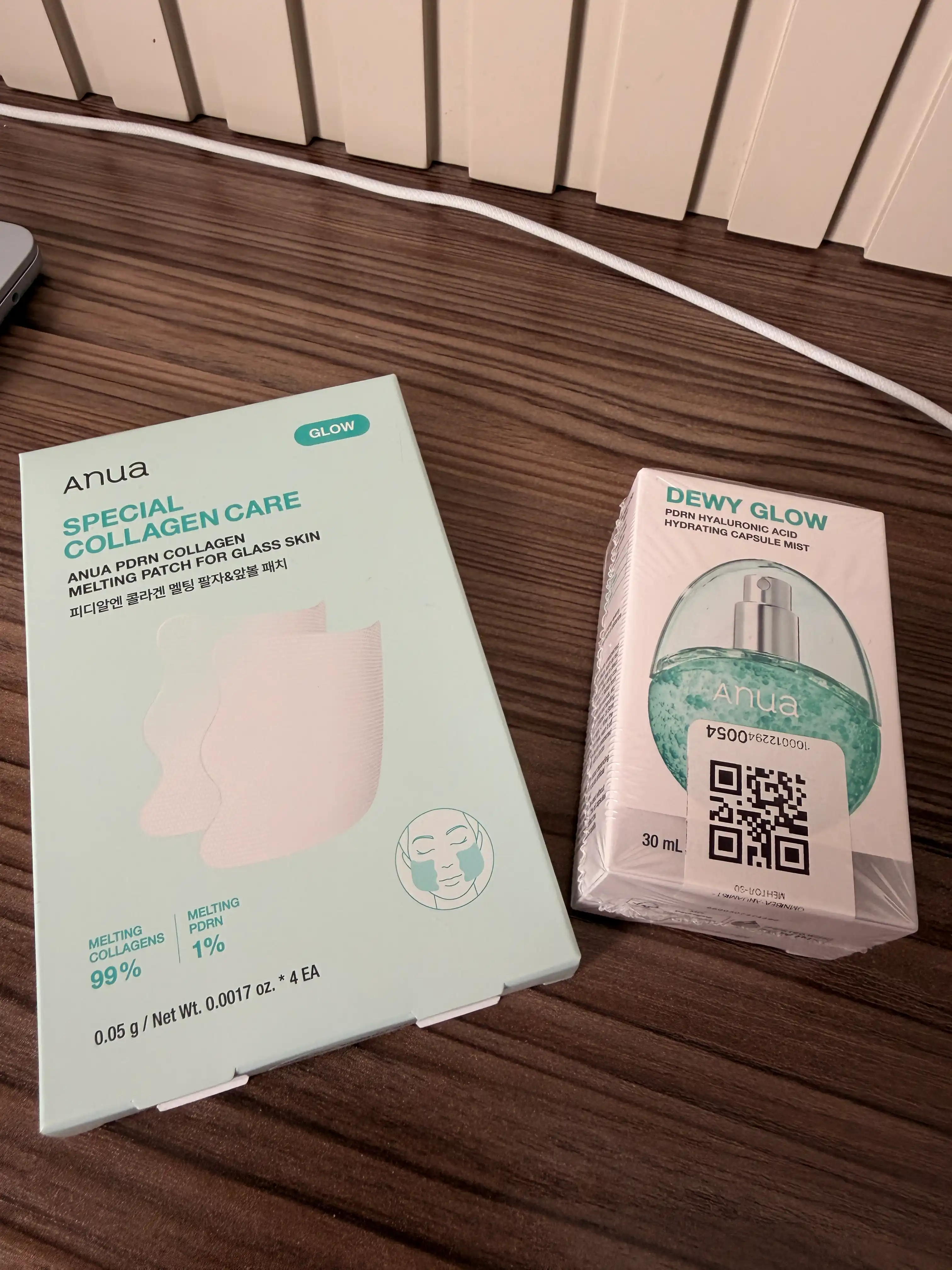 Увлажняющий капсульный мист для лица Anua PDRN Hyaluronic Acid для сияния кожи