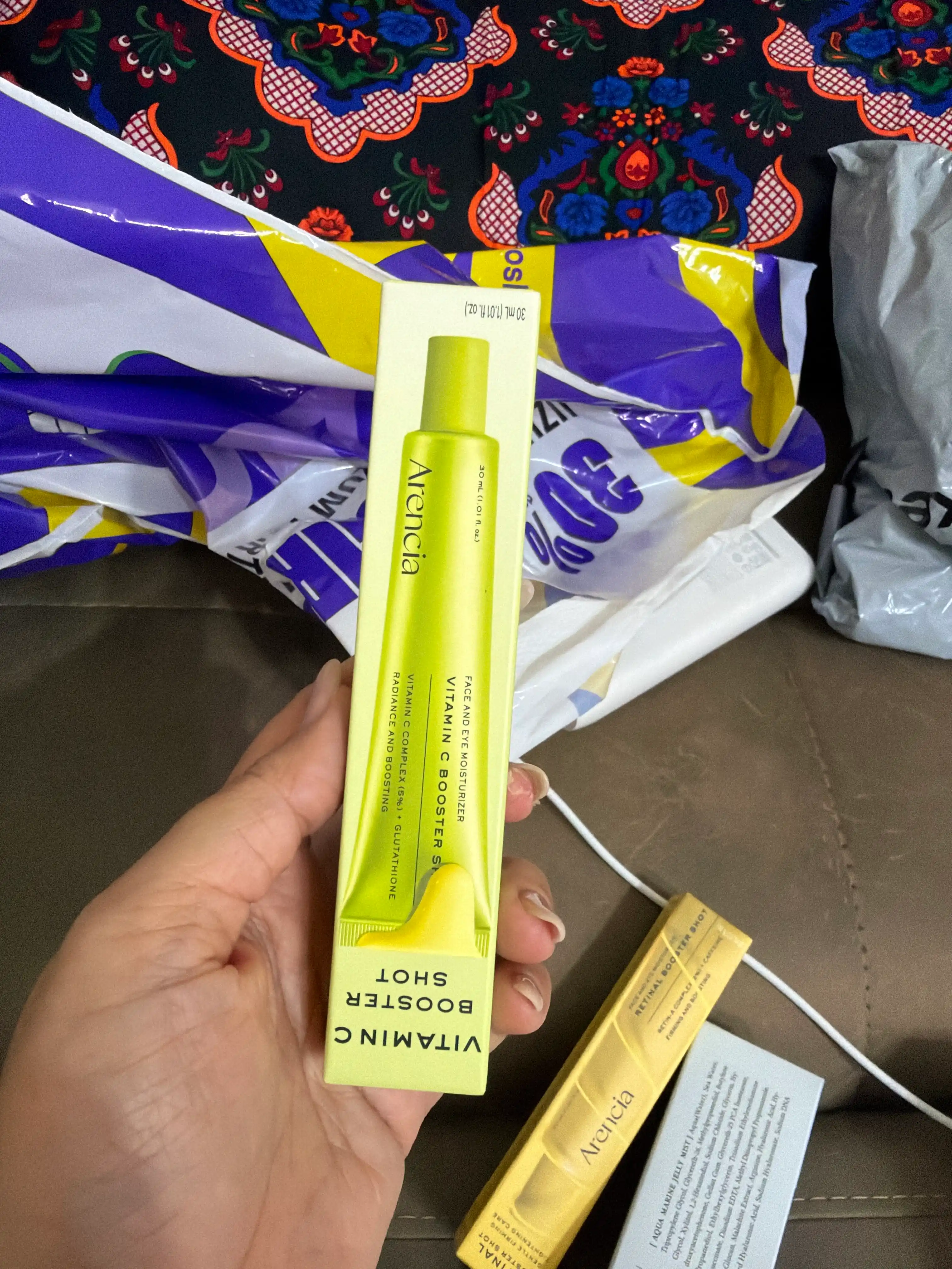 Сыворотка-бустер от пигментации с витамином C Arencia Vitamin C Booster Shot