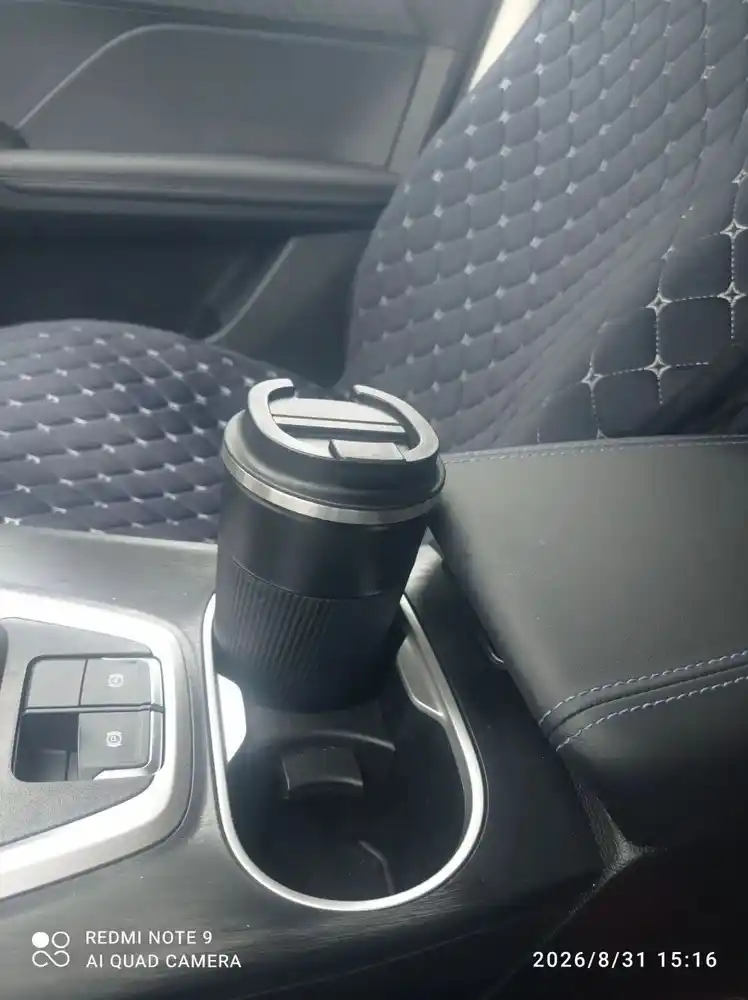Zanglamaydigan poʻlatdan vakuumli termokrujka, 510 ml, qopqoqli