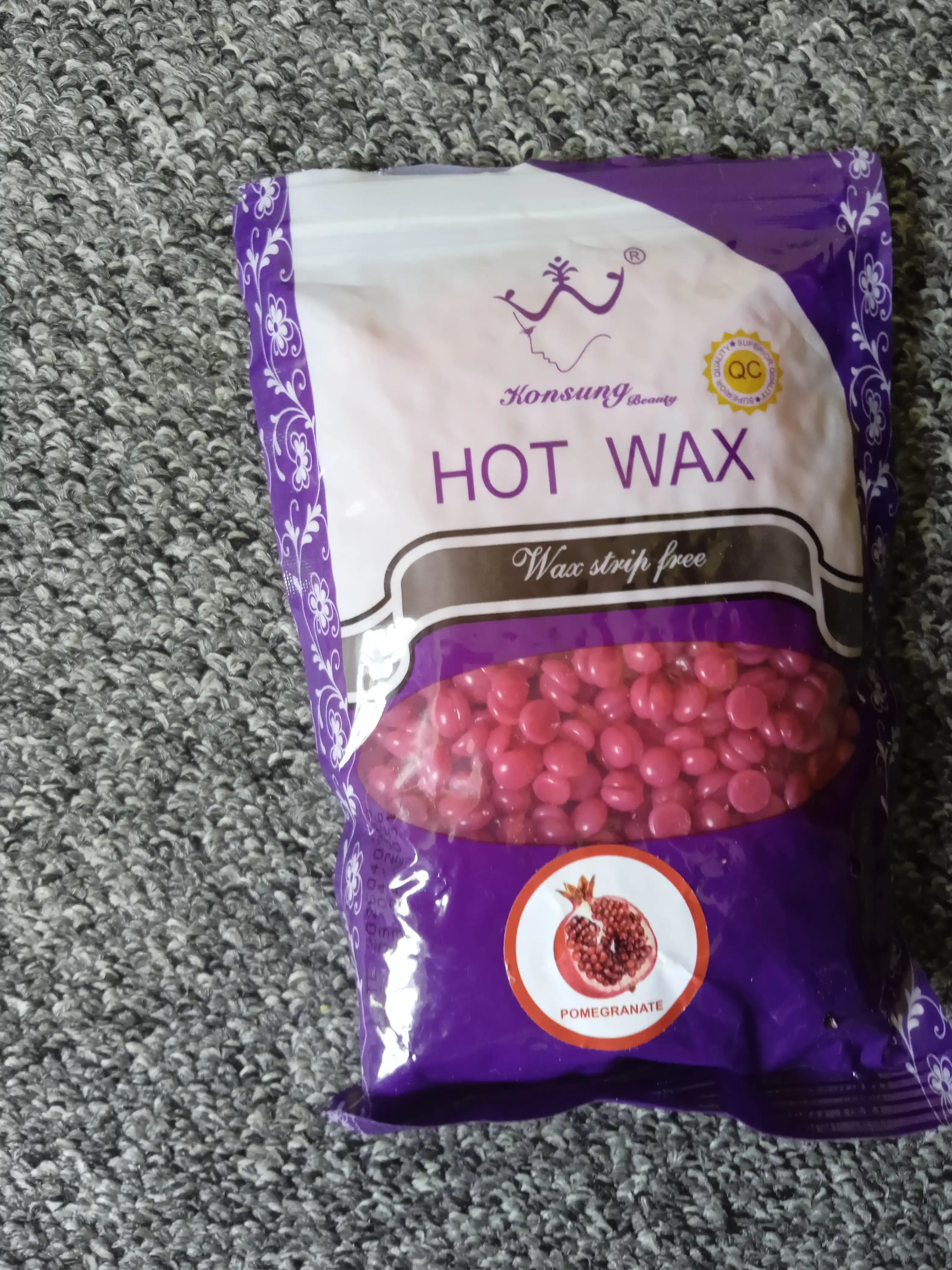 Depilyatsiya uchun granulalardagi issiq mum Hot Wax 100 g, 200 g, 300 g, 400 g