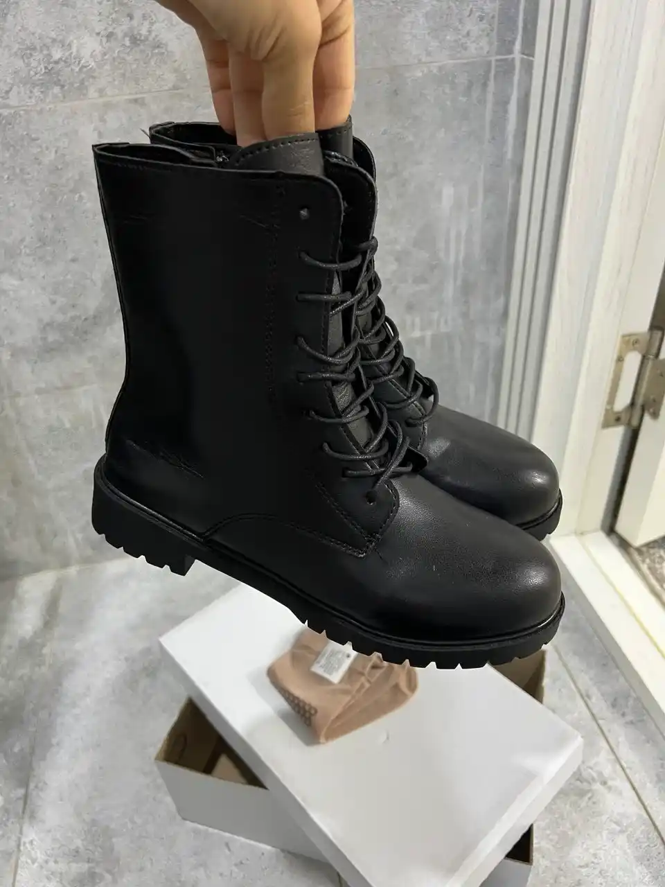 Ayollar issiq etiklari, qish uchun oyoq kiyim, 36-40