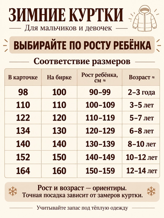 Qiz bolalar uchun qishki bolalar kurtkasi