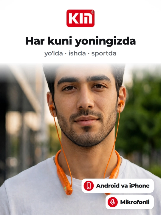 Беспроводные наушники KIN KL110 neckband 38 часов Bluetooth TF-карта микрофон